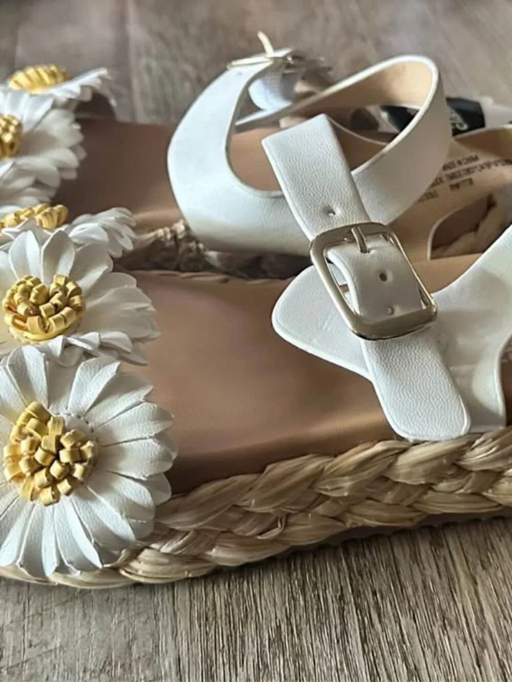 Daisy Platform Sandals Size 13